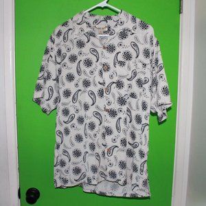 Vintage Paradise Coves Silk Shirt